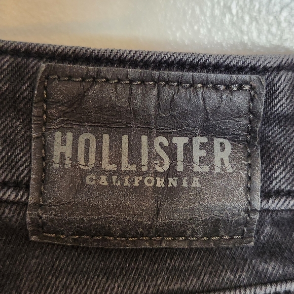Hollister Black Relaxed Jeans Classic Denim Style - Picture 6 of 6